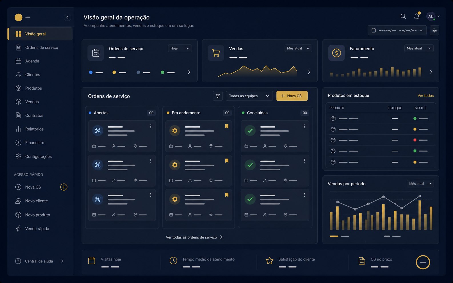 Interface do projeto Help Smart